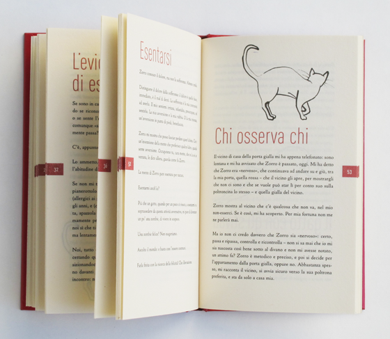 Lo zen del gatto, de Ludovica Scarpa, illustrations, maquette et mise en page. © Florence Boudet